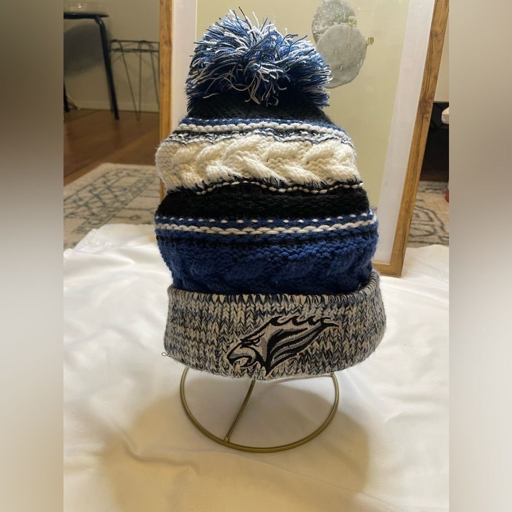 Sport-Tek one size Philadelphia Eagles blue and gray beanie